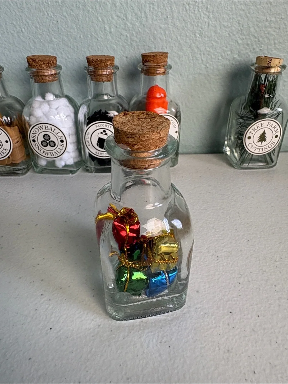 Santa’s Apothecary 6 Miniature Bottles